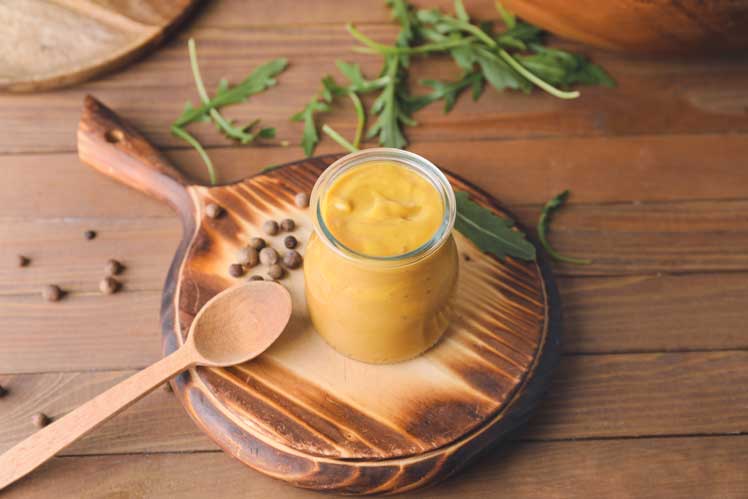 Honing mosterd saus